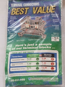 5 each Automation Direct DINnectors  Terminal Block  10AWG