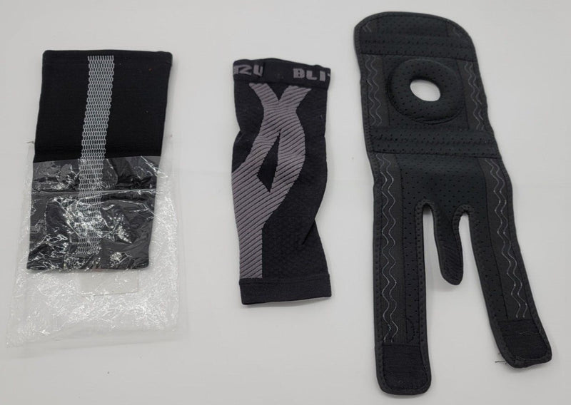 3 Athletic plus knee Wraps Supports Training  body Ect.