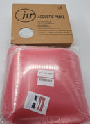 36 pcs Acoustic Foam Red & Grey Panel Tiles Wall Record Studio Sound Proof 12"