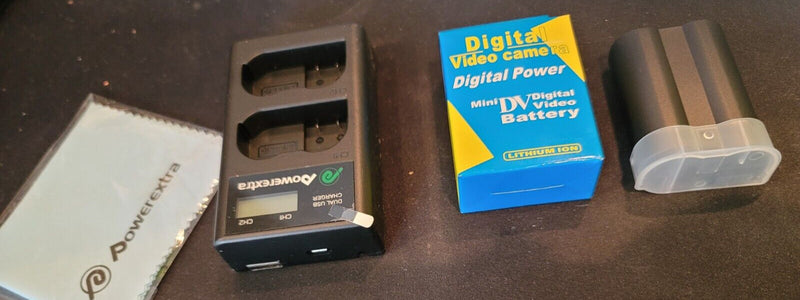 Digital Video Camera Mini DV Battery Pack Lithium ION  LOT OF 2 NEW