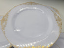 359pcs Nervure 260PCS White & Gold Plastic 8" Plates & 99PCS of Gold Plast/Ware