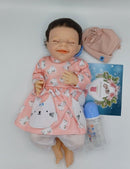 Reborn Baby Doll Lifesize 19” Doll Girl w Certificate! Hoomai Designer