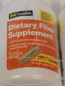 3 Pack | DG Health 300 Capsules Daily Fiber Supplement