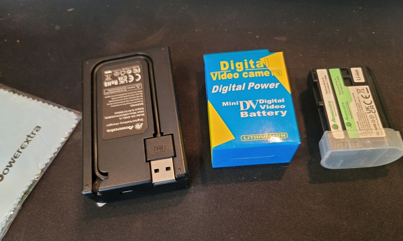 Digital Video Camera Mini DV Battery Pack Lithium ION  LOT OF 2 NEW