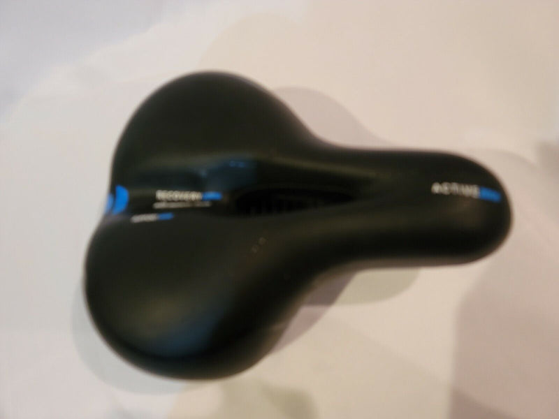 RECOVERY ZONE BICYCLE SEAT WITH MEMORY FOAM.  10" L X 8" W