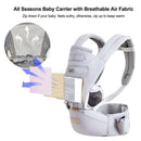 Grownsy Baby Carrier Newborns to Toddler Hip Seat Lumbar Support Perfect 7-66lbs