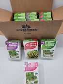 18-Pack Microgreens Growing Kit by Totalgreen  Basil