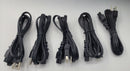 Five UL 4ft AC 3-Prong Power Cord Cable US Plug Lead fr Dell OptiPlex Model 2350