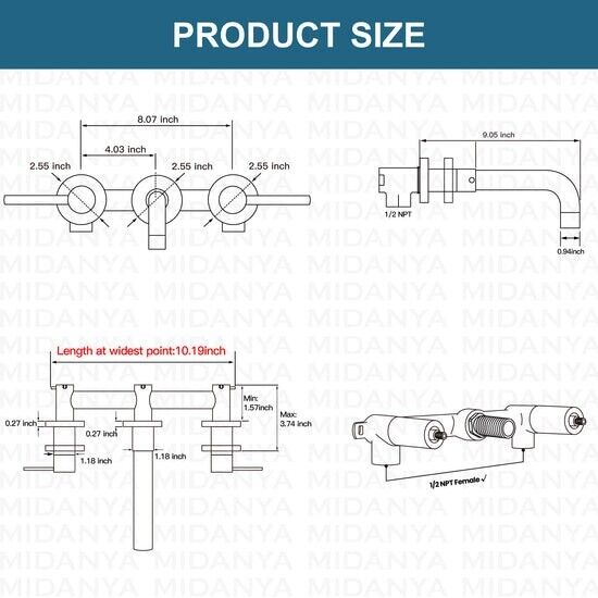 Wall Mounted Faucet