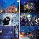 LED Projector Snowfall Light Christmas Laser Outdoor Landscape Xmas Lamp US Plug