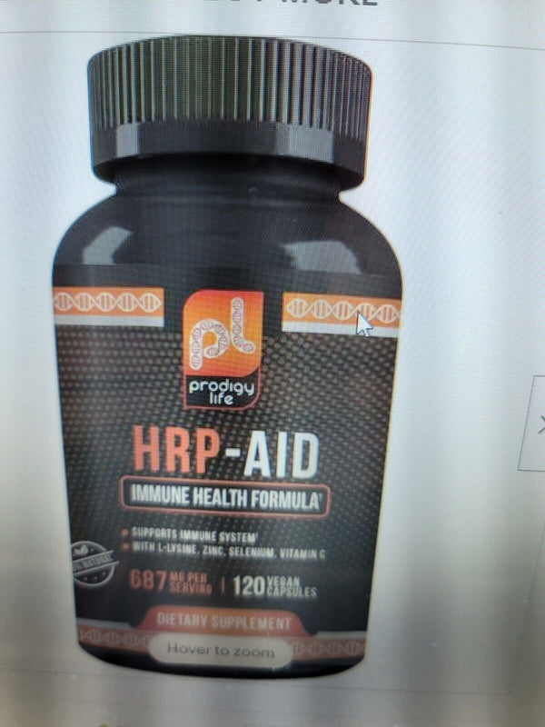 Soporte inmunológico premium - HRP-Aid - Con L-lisina, zinc, vitamina, selenio