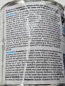 3 Hercules 60020, Clear PVC Medium Body, Medium Set, Plastic Pipe Cement 32 ozx3