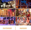 LED Projector Snowfall Light Christmas Laser Outdoor Landscape Xmas Lamp US Plug