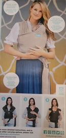 Moby Elements Baby Wrap - Breathable Soft Featherknit  - 8-33 lbs