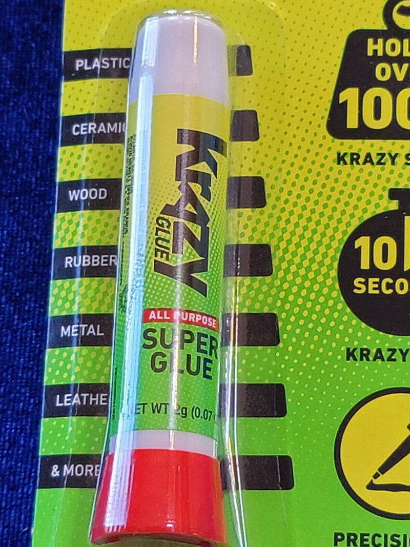 16 Pack Krazy Glue Instant strong Super Glue All Purpose 0.07oz, Free Shipping.