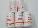 5 (Five) New Beam Super Greens Powder Be Amazing Apple Cider Dietary Supplement