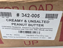5 PACK -Creamy & Unsalted Peanut Butter Smooth  14 oz (Total 70 oz)