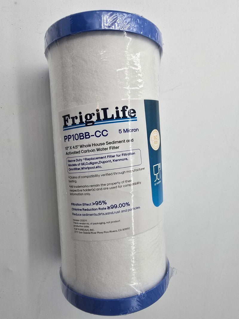 Frigilife pb10bb-cc 9.5" x 4.5" + refrigerator deodorizer w  open box