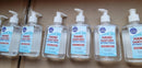 Six Clean Works Fragrance Gel Hand Sanitizer 8 Oz Bottle