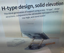 LS928 Rotatable Laptop Stand Aluminum Alloy Folding Design High Lifting