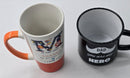 Best Dad Ever Ceramic Coffee/Tea Mug w/ M is for Mom (LOVE) Mug -Both New