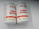 2(Two) New Beam Super Greens Powder Be Amazing Apple Cider Dietary Supplement