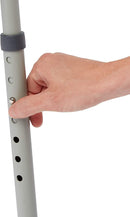 Two Medline Steel 3-in-1 Bedside Commodes, Portable Toilet Damaged Boxing&1 seat