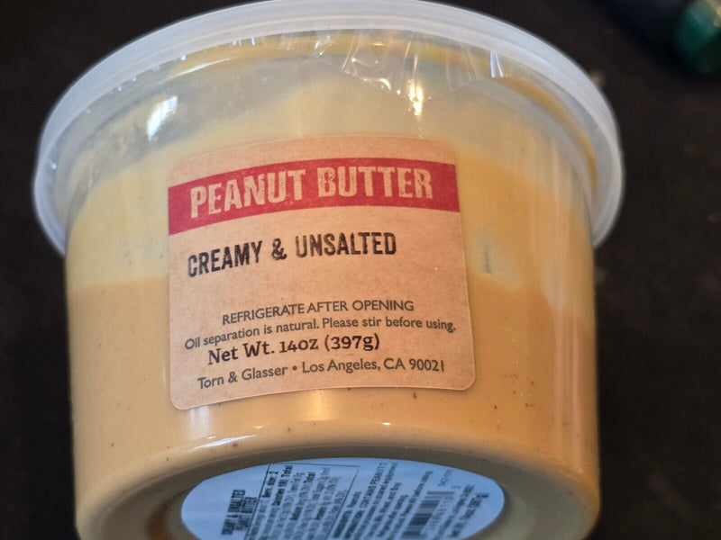 10 PACK -Creamy & Unsalted Peanut Butter Smooth  14 oz (Total 140 oz)