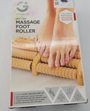 Three Wood Foot Massage Roller by Smartgear -  New in Box