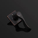 KNOBWELL 5 Pack Heavy Duty Dummy Door Lever Dummy Door Handle, Single Sided Hand