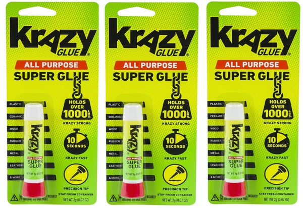 Washable All Purpose School Glue Sticks - 9 each + 3 crazy Glue Packs