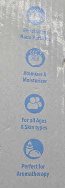 Two Absoglow Smart Steam Nano Ionic Facial Steamers