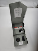 125 Amp 120/240 Volt Heavy Breaker Control Panel New but outside Metal Damaged