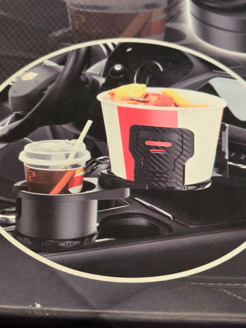 For Car 2 in 1 Cup Holder Expander, Dual Cup Holder Expander Car Multifunctional