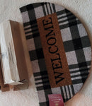 Decorealm Pure Coconut Coir Front Door Welcome Mat Outdoor Rug 30 x 17