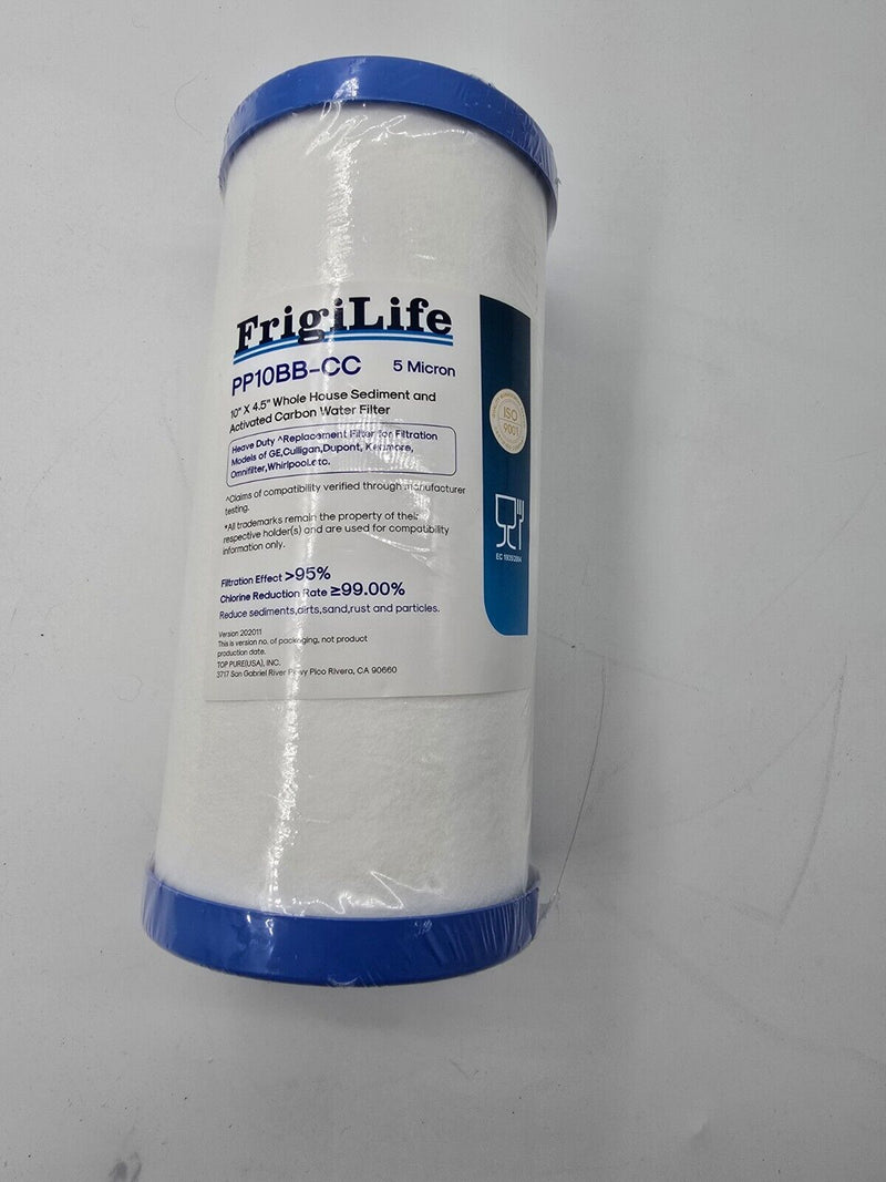 Frigilife pb10bb-cc 9.5" x 4.5" + refrigerator deodorizer w  open box