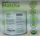 Certified Organic Matcha Green Tea Powder 16 Oz Tin Can