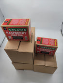 3 Cases (12 Boxes X 24 pods ) Red Raspberry Leaf Herb -Organic -Cut and Sifted