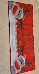 Large Reindeer Christmas Desk Mouse mat 47' x 19" Merry Christmas Reindeer New
