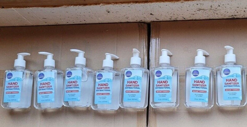 Eight Clean Works Fragrance Gel Hand Sanitizer 8 Oz Bottle