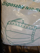 btw 350+ PCS Black Face Mask Disposable Non Medical Surgical Earloop MouthCover