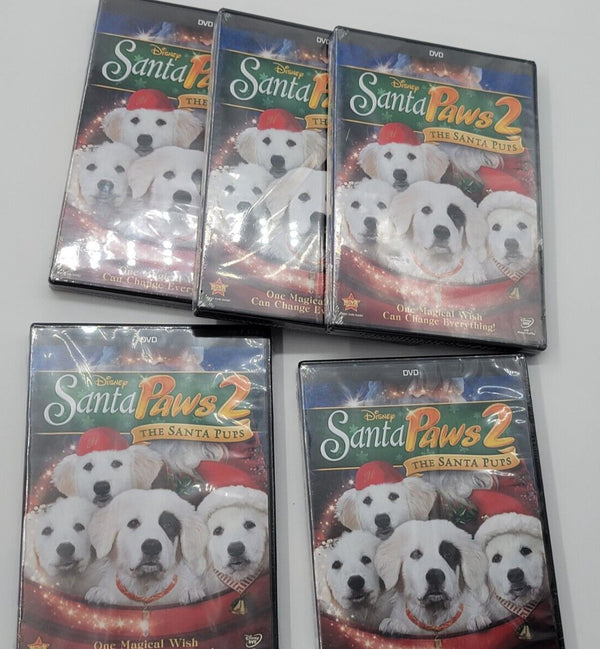 5 DVDs Santa Paws 2 The Santa Pups