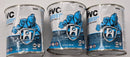 3 Hercules 60020, Clear PVC Medium Body, Medium Set, Plastic Pipe Cement 32 ozx3
