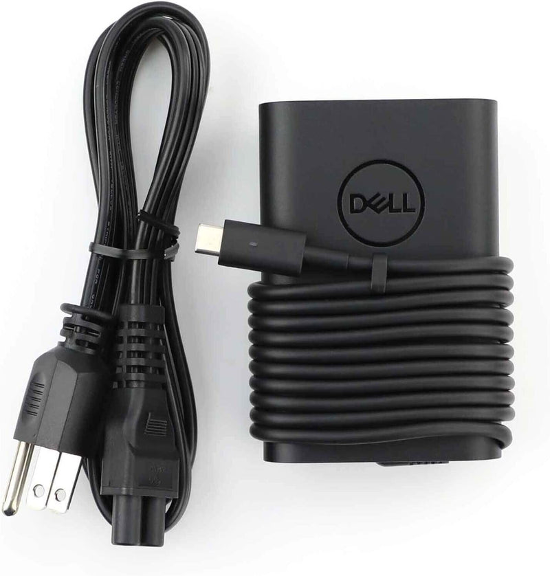 Dell Laptop Charger 65W USB-C AC Power Adapter Include Power Cord NEW