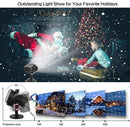 LED Projector Snowfall Light Christmas Laser Outdoor Landscape Xmas Lamp US Plug