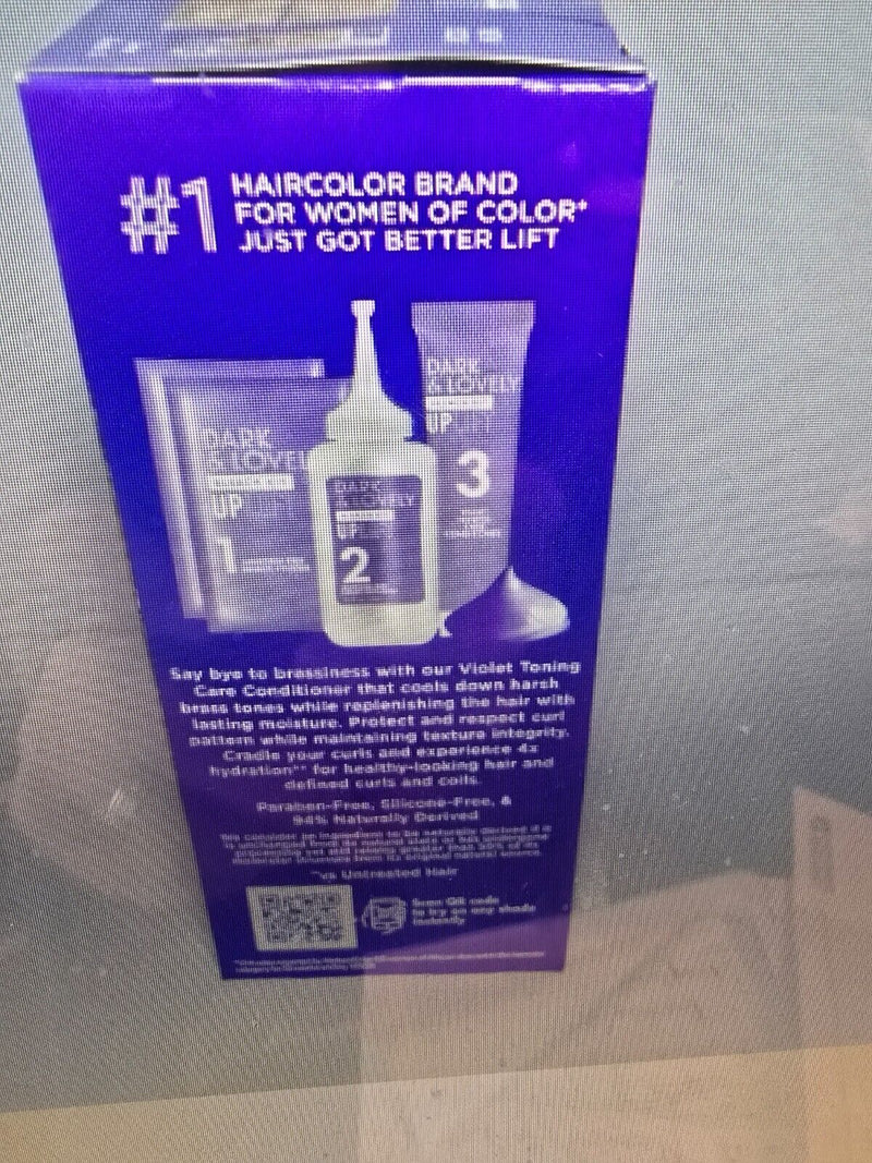 12 Carson Dark & Lovely Up Lift Up to 8 Levels BLEACH KIT w/ Toning Conditioner