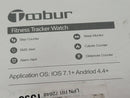 2 Activity Trackers -Smart Bracelet --Toobur & Smart Bracelet
