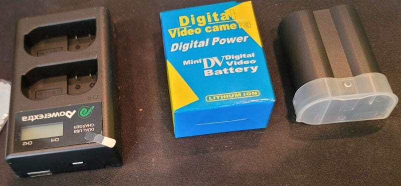 Digital Video Camera Mini DV Battery Pack Lithium ION  LOT OF 2 NEW