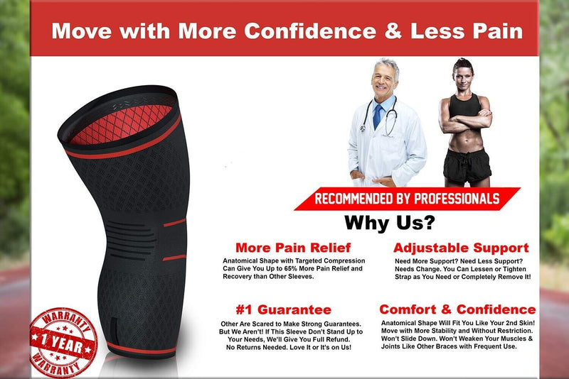 2 Athletic plus knee pads Supports Training Athledict