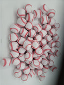 80   Ledwen Mini Soft Baseballs Pack of 80 Bulk - 2" Sports Themed Foam Baseball